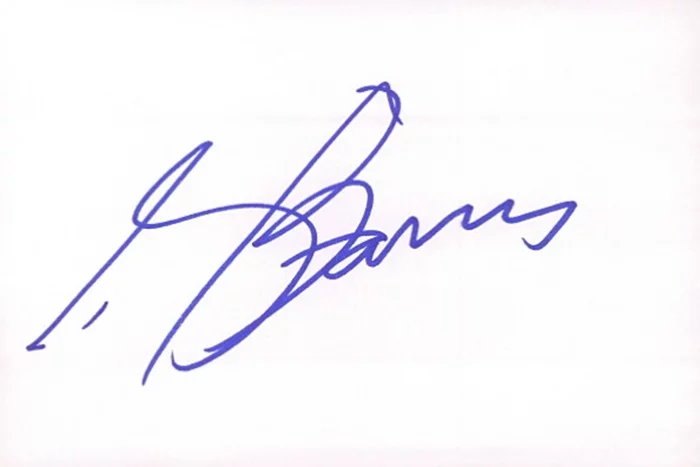 George Barris autograph
