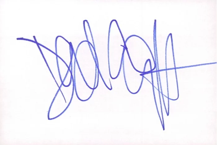 David Arquette autograph