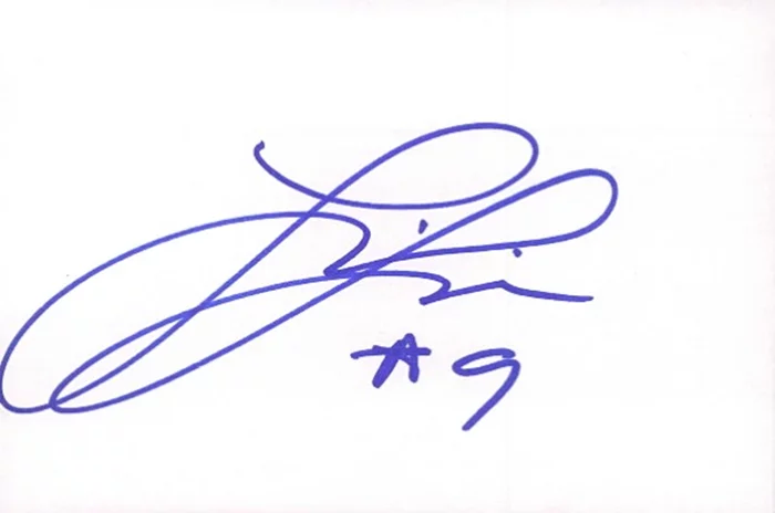 Lisa Leslie autograph