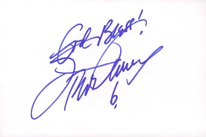 Steve Garvey autograph