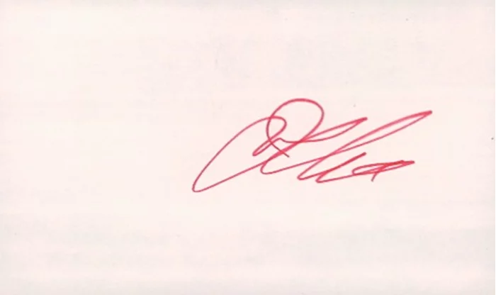 Joan Collins autograph