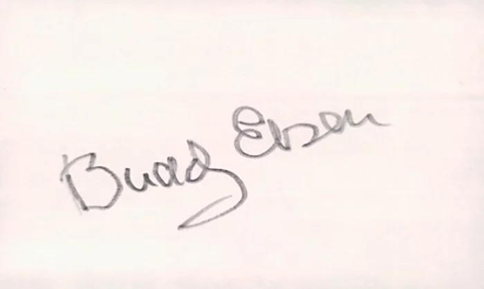 Buddy Ebsen autograph