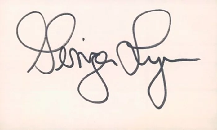 Ginger Lynn autograph