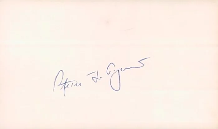 Spiro T. Agnew autograph