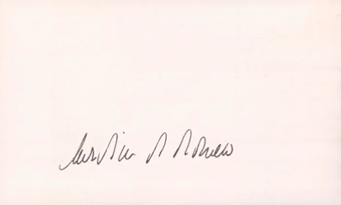 Princess Caroline of Monaco autograph