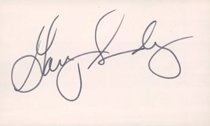 Gary Sandy autograph
