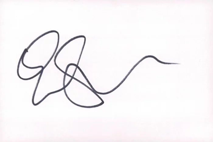 Emma Stone autograph