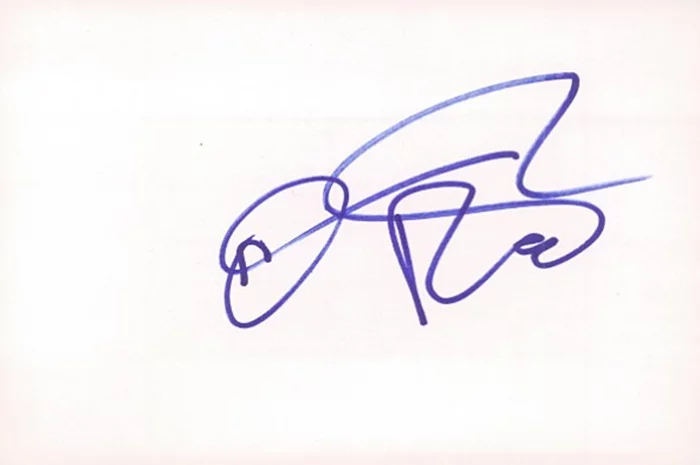 Chris Rock autograph