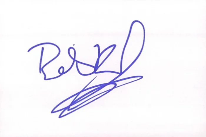 Billy Bob Thornton autograph