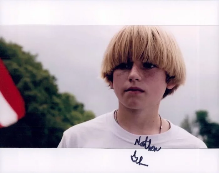 Nathan  Gamble autograph