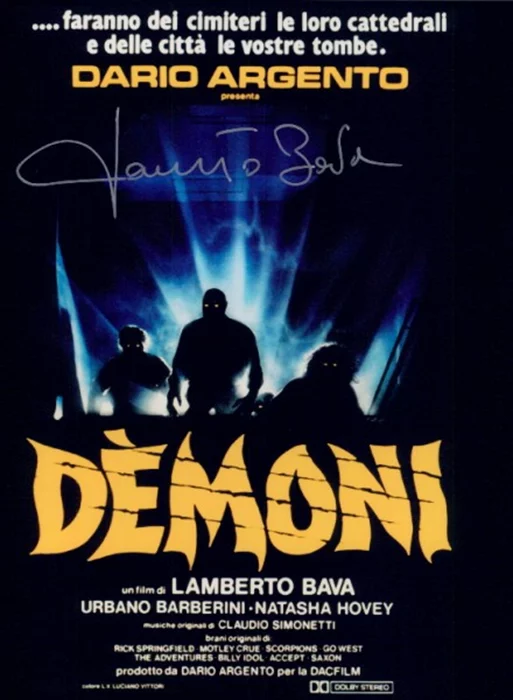 Lamberto Bava autograph