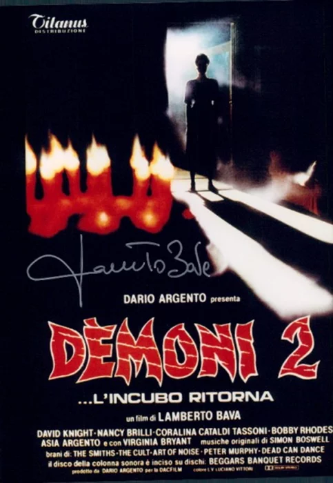 Lamberto Bava autograph