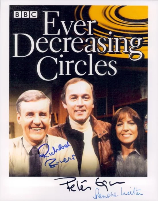 Ever Decreasing Circles autograph