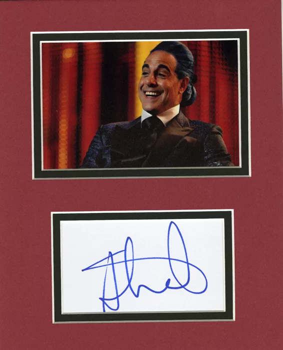 Stanley Tucci autograph