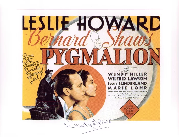 Wendy Hiller autograph