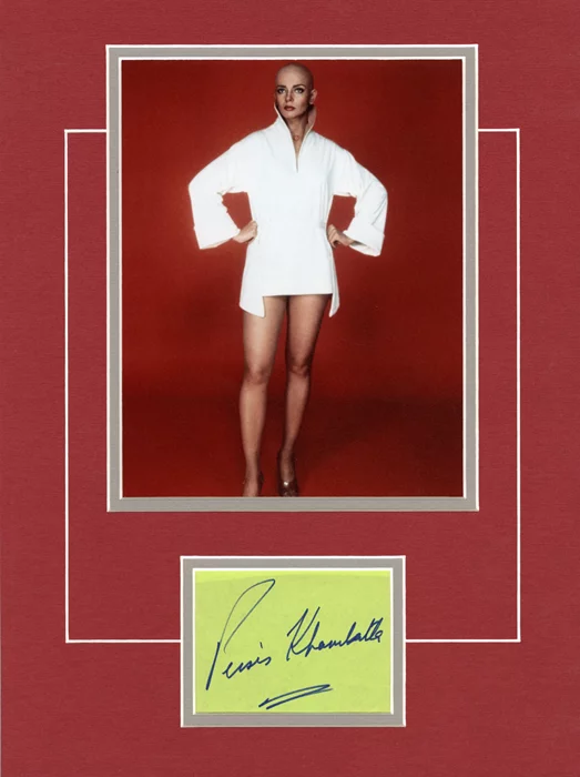 Persis Khambatta autograph