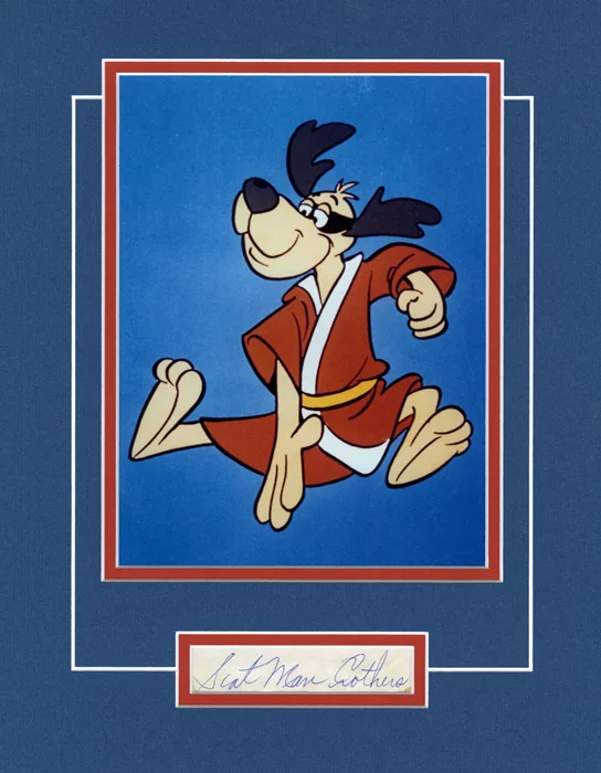 Hong Kong Phooey autograph