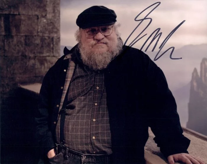 George R.R. Martin autograph