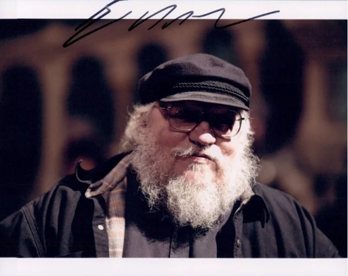 George R.R. Martin autograph