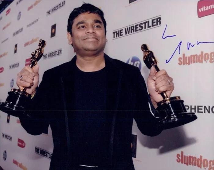 A.R. Rahman autograph