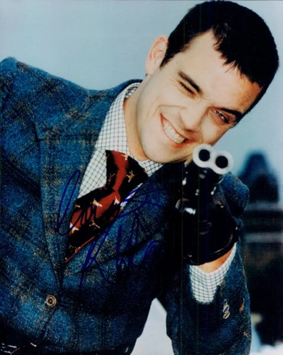 Robbie Williams autograph