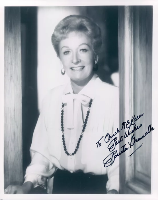 Bonita Granville autograph