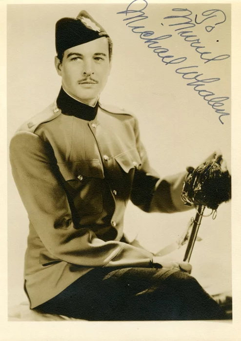 Michael Whalen autograph
