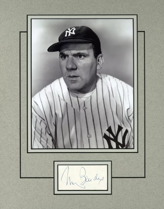 William Bendix autograph