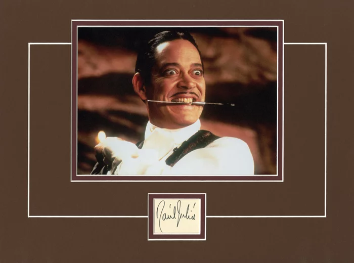 Raul Julia autograph