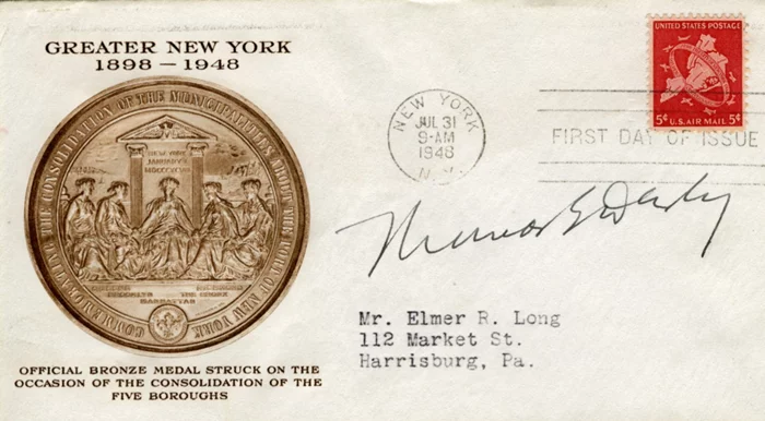 Thomas E. Dewey autograph