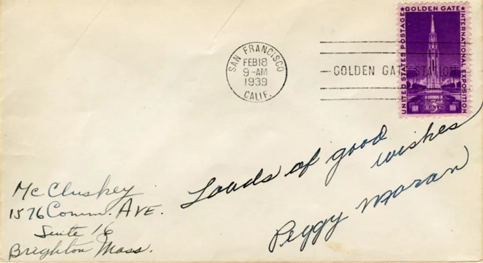 Peggy Moran autograph