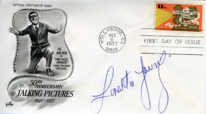 Loretta Young autograph