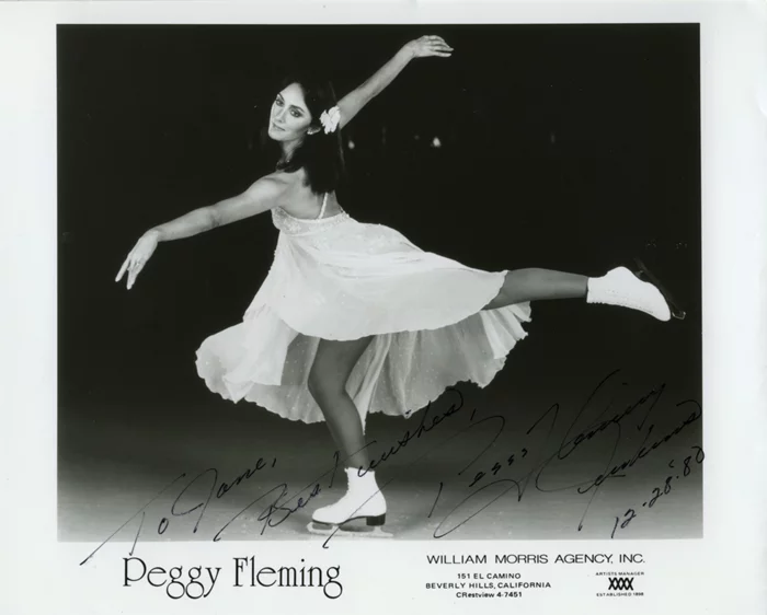 Peggy Fleming autograph