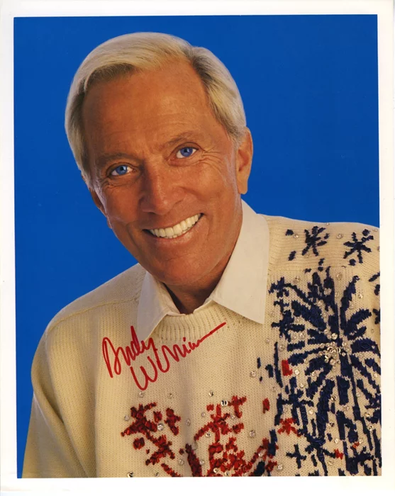 Andy Williams autograph