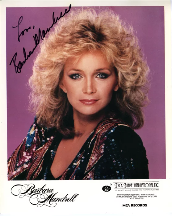 Barbara Mandrell autograph