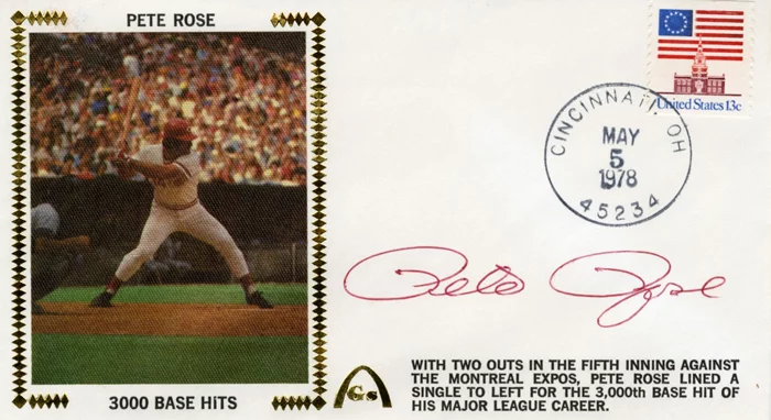 Pete Rose autograph