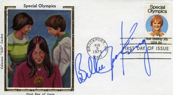 Billie Jean King autograph