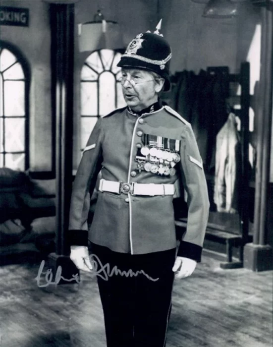 Clive Dunn autograph