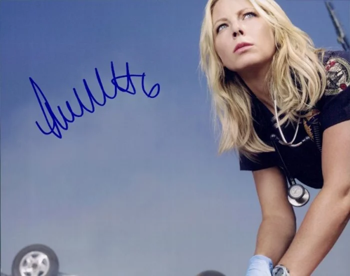 Anastasia Griffith autograph