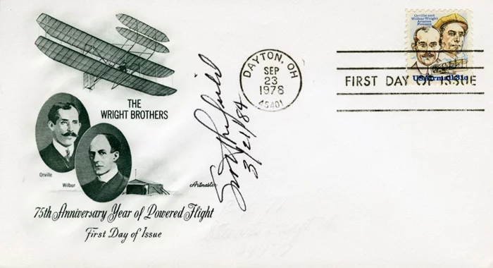 Scott Crossfield autograph
