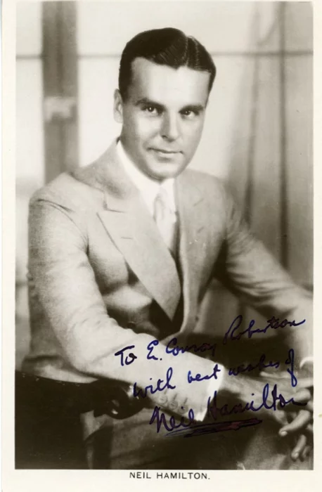Neil Hamilton autograph