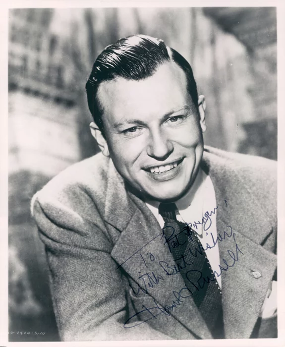 Harold Russell autograph