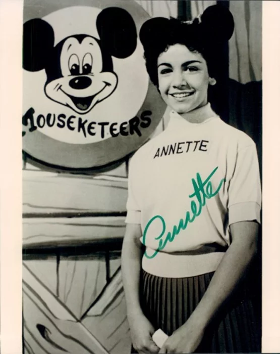 Annette Funicello autograph