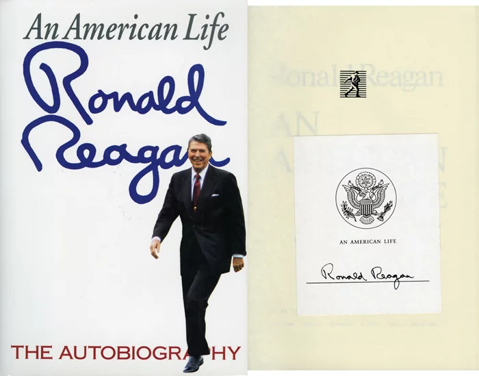 Ronald Reagan autograph