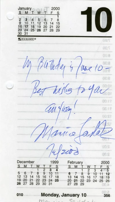 Maurice Sendak autograph