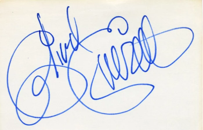 Chad Everett autograph