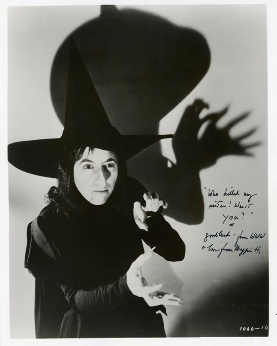 Margaret Hamilton autograph