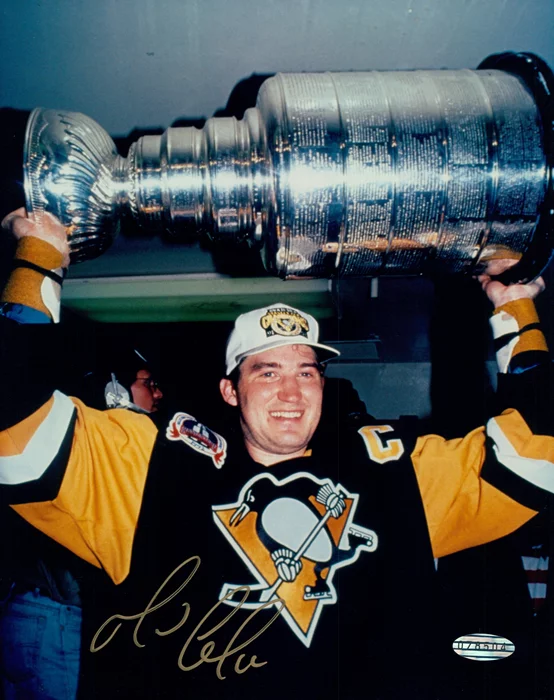 Mario Lemieux autograph