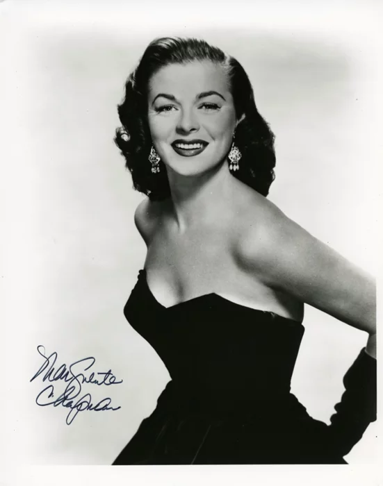 Marguerite Chapman autograph