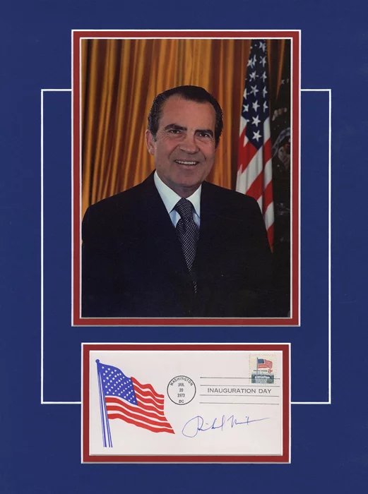 Richard Nixon autograph